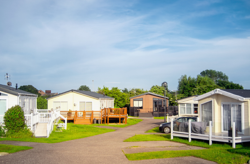 caravans with a veranda in the UK