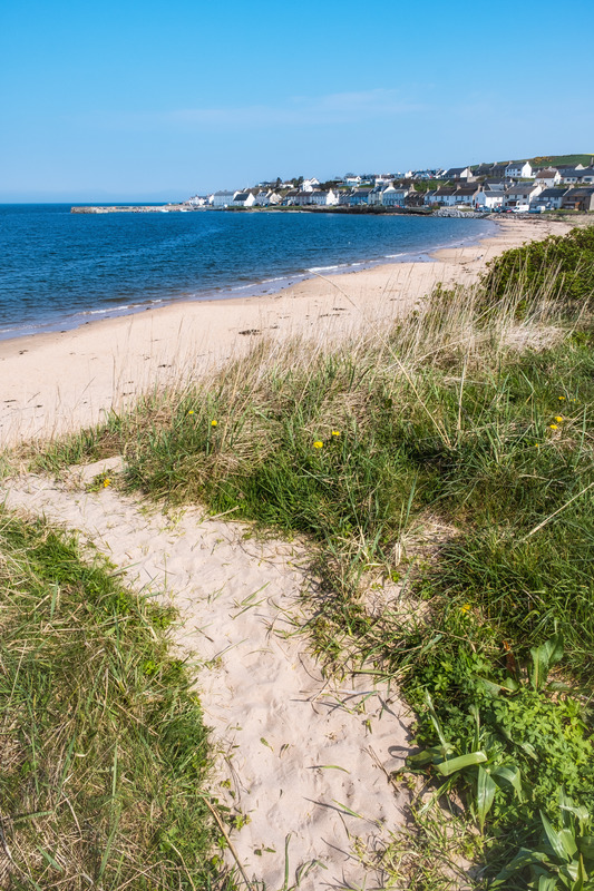 Village of Portmahomack on the Dornoch Firth, Scotland. Visit here on a Psrkdean Resort Scotland holiday