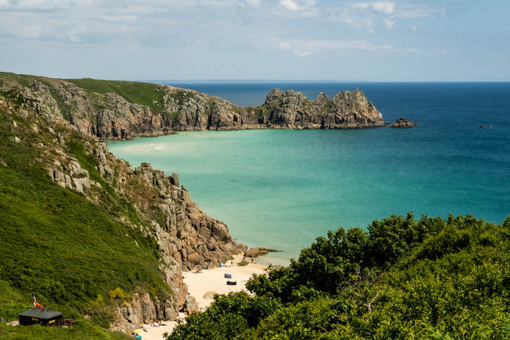 orthcurno Beach is tucked away on the south coast of the Penwith peninsula in Cornwall, with crystal clear water and golden sand spanning the beach. It is simply stunning.