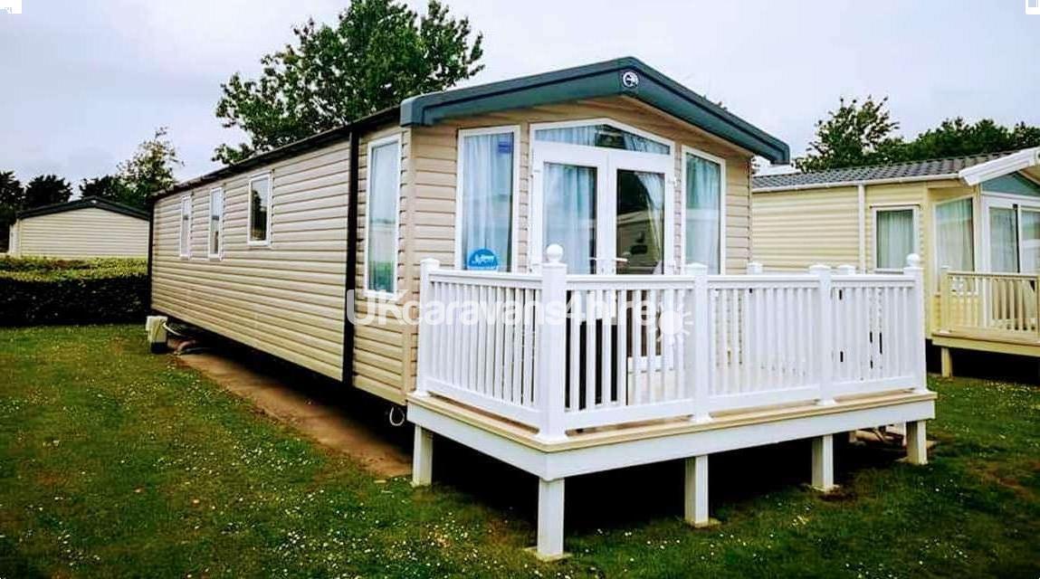 Caravan Holiday Luxury Caravan for Hire at Kiln Park in South West Wales