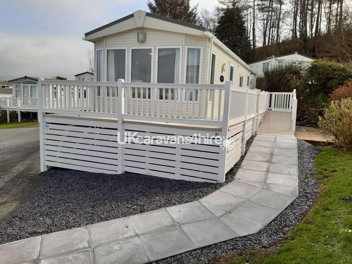 Wheelchair Friendly Caravan for Hire at Brynowen Holiday Park in Borth