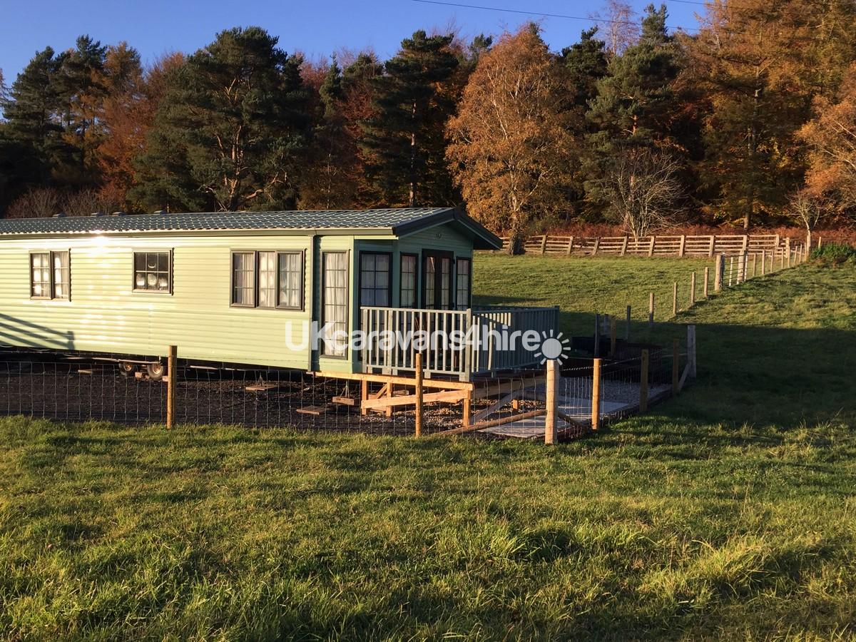 An 8 Berth Static Caravan For Hire At Station House - Private Land In ...