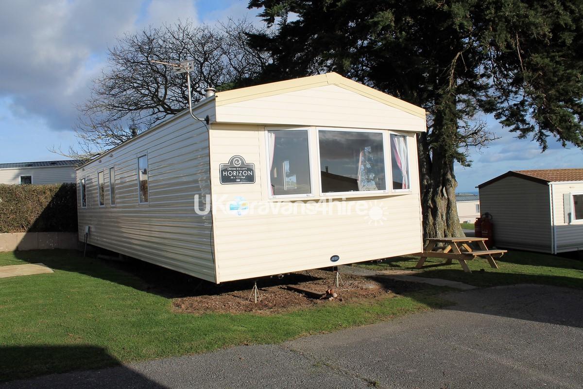 A 3 Bedroom Static Caravan for Hire on Devon Cliffs in Exmouth